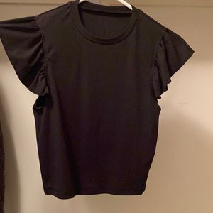 Zara Black Puff Sleeve